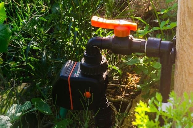 Smart irrigation controller and valve mounted on an outdoor garden spigot